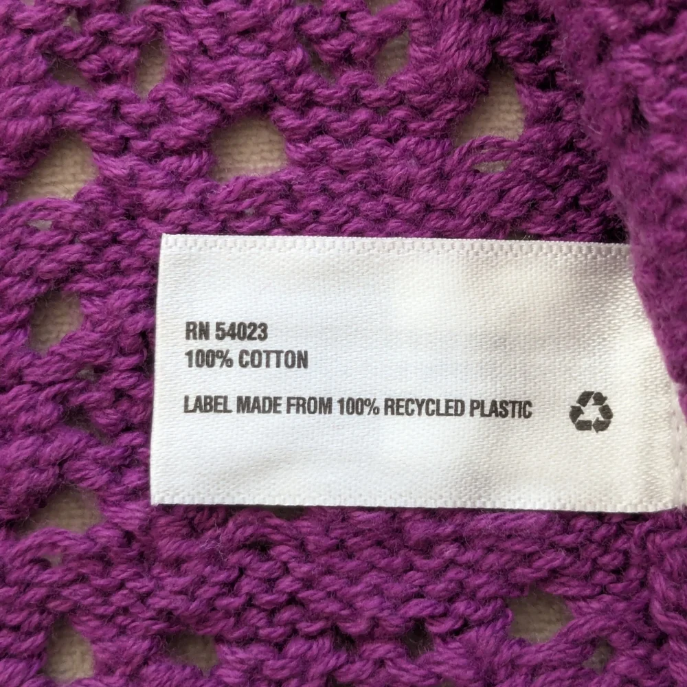 NWT GAP Purple Crochet Cardigan - 4T